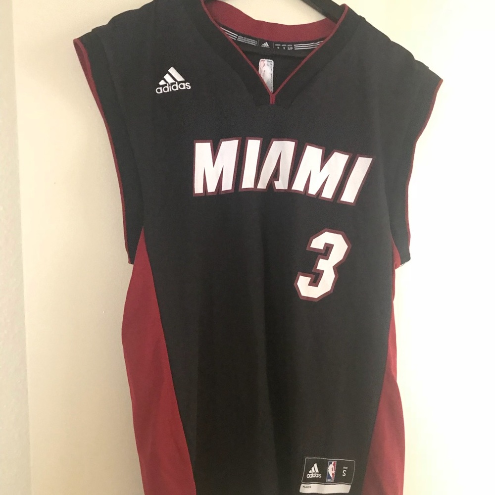 Adidas Miami heat wade jersey